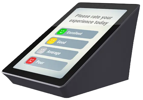 Customer feedback terminal